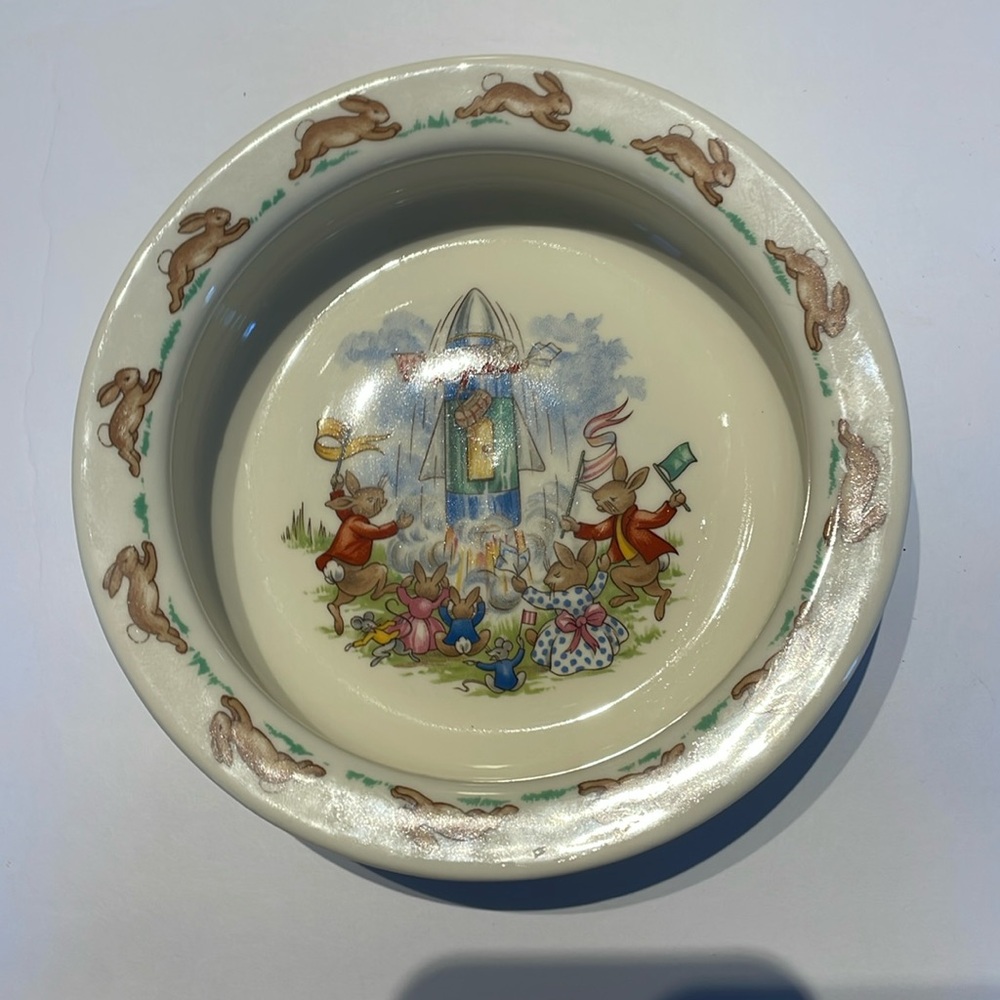 Vintage ROYAL DOULTON Bunnykins Childs Cereal Bowl